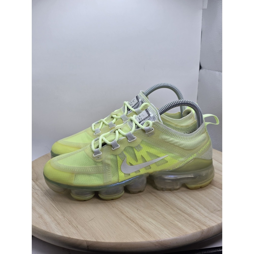 Womens Size 7 - Nike Air‎ VaporMax Shoes Neon Yellow Transparent AR6632-700